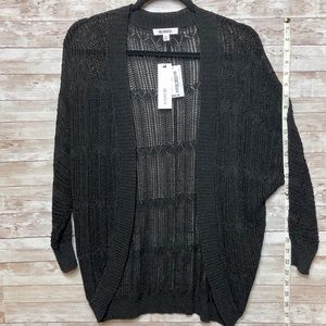 BB Dakota Premium Summer Cardigan, Black, XS, NWT